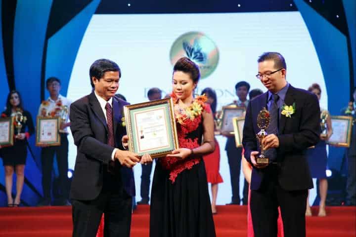 Đinh Hương Spa được chứng nhận thương hiệu ưa thích năm 2015