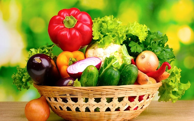 Ăn rau củ quả để giảm cân hiệu quả ngày tết