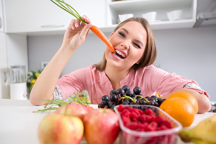 Ăn nhiều trái cây và rau quả