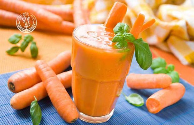 Nước ép cà rốt giảm cân