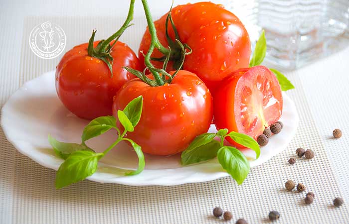Những món ăn giảm cân với cà chua