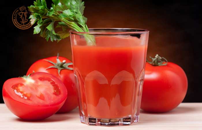 Sinh tố cà chua giảm cân