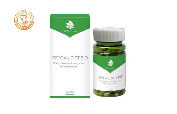 Viên uống giảm cân Detox & Diet Bio - Bio Việt Pháp