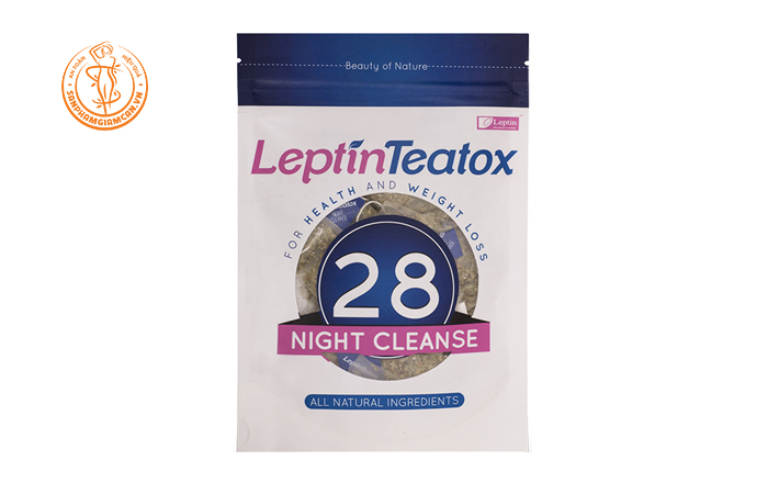 Trà giảm cân leptin teatox 28 gói ban  đêm