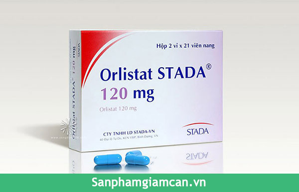 Thuốc giảm cân Orrlistat Stada 120mg