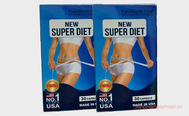 New Super Diet hỗ trợ giảm cân nhanh chóng